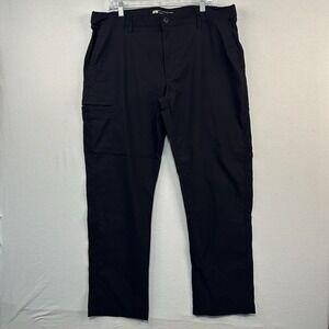 UB Tech Classic Fit Pants  Black 40x32 Casual Utility Nylon Stretch